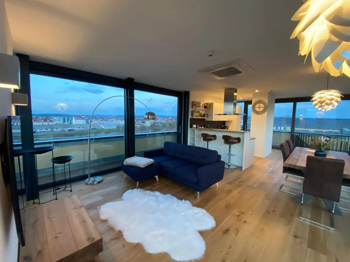 Ferienwohnung ERBA Insel 140qm Penthouse Bamberg Apartment